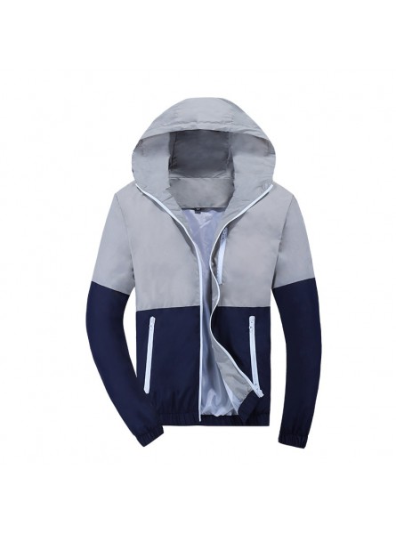 Jacket Men Spring Autumn Fashion Jacket Men's Hooded Casual Jackets Male Coat Thin Men Coat Outwear Couple