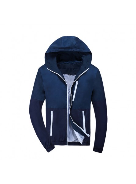 Jacket Men Spring Autumn Fashion Jacket Men's Hooded Casual Jackets Male Coat Thin Men Coat Outwear Couple