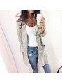 Autumn Winter Fashion Women Long Sleeve loose knitting cardigan sweater Women Knitted Female Cardigan pull femme 