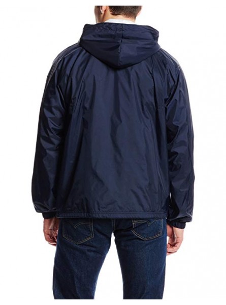 Men's Classic Solid Windbreaker Pullover
