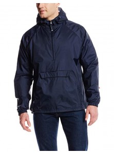Men's Classic Solid Windbreaker Pullover