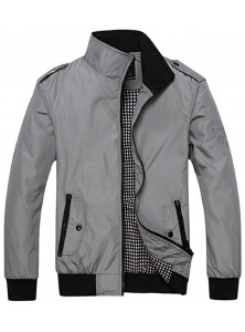 Men's Autumn and Fall Casual Wear Long Sleeve Jacket