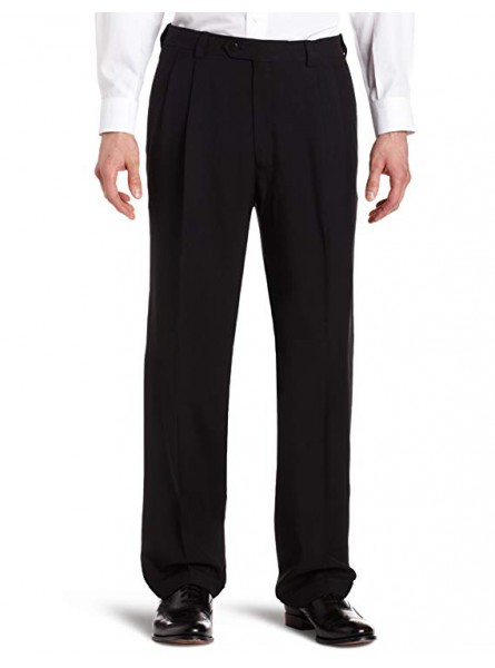 Men's  Pleat-Front Expandable Waist Pant