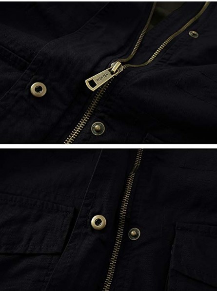 Women's Versatile Military Hooded Jacket with Drawstring