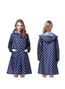 Womens Raincoat - Packable Women's Rain Jacket Lightweight Rainwear Hooded Waterproof Outdoor Rain Cape with Hat Hood for Outdoor Travel