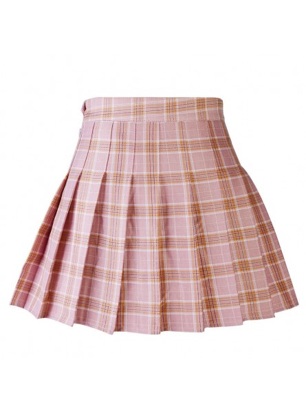Women Pleat Skirt Harajuku Style Plaid Skirts Mini Cute School Uniforms Ladies Kawaii Skirt