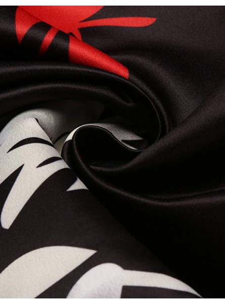 Women's Vintage Floral Print High Waist A-Line Pleated Midi Skirts