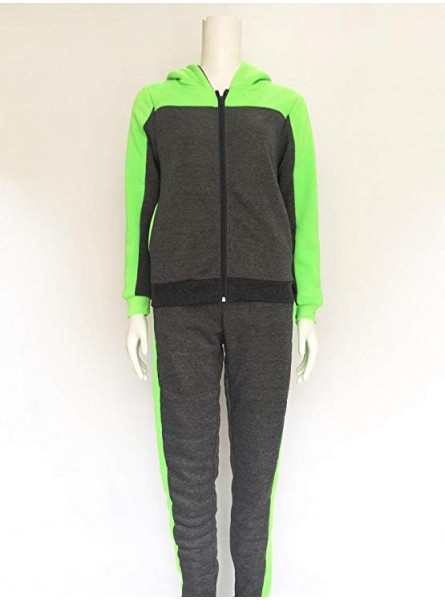 Women Two Piece Set Sports Hooded Sweatshirt Suits Tracksuits Sweatpants