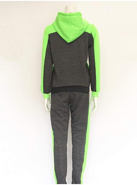 Women Two Piece Set Sports Hooded Sweatshirt Suits Tracksuits Sweatpants