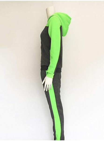 Women Two Piece Set Sports Hooded Sweatshirt Suits Tracksuits Sweatpants